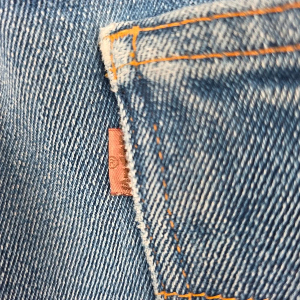 Levis 854 Brown Tab Mens Jeans 40x30 Medium Wash Bootcut Denim